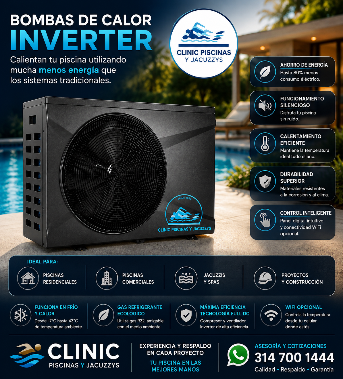 BOMBA DE CALOR INVERTER